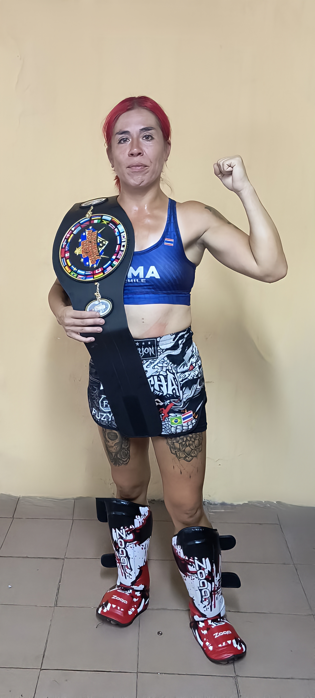 Nicole Inostroza Campeona